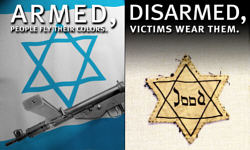 armed jews or disarmed
