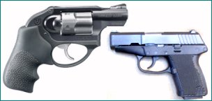 revolver and semi-auto